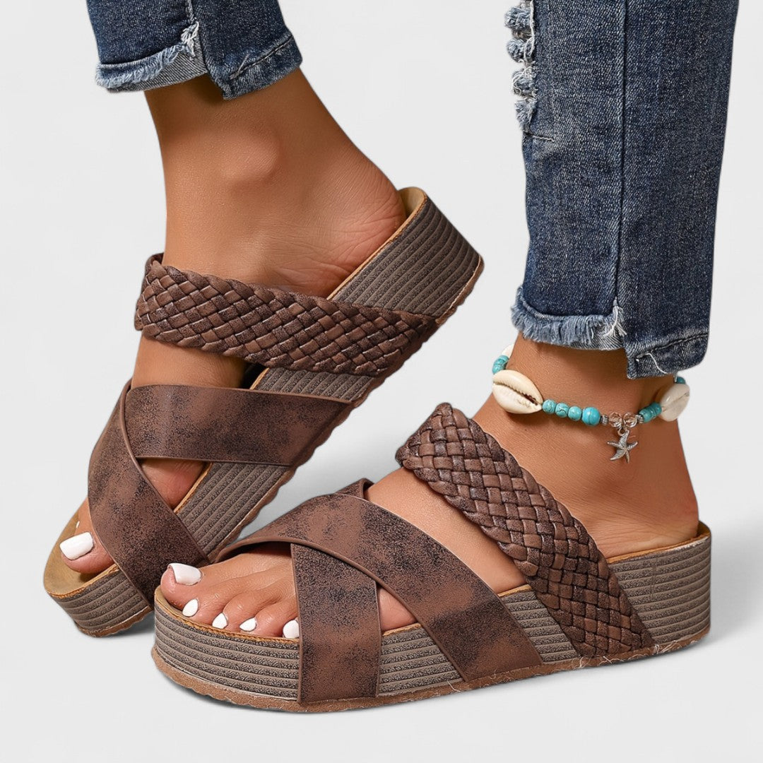 Rosetta - Sandales orthopédiques en cuir