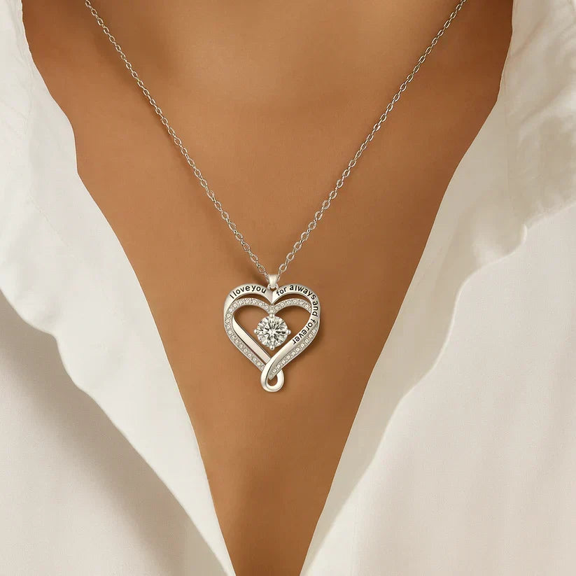 ROME | COLLIER CŒUR AVEC MESSAGE