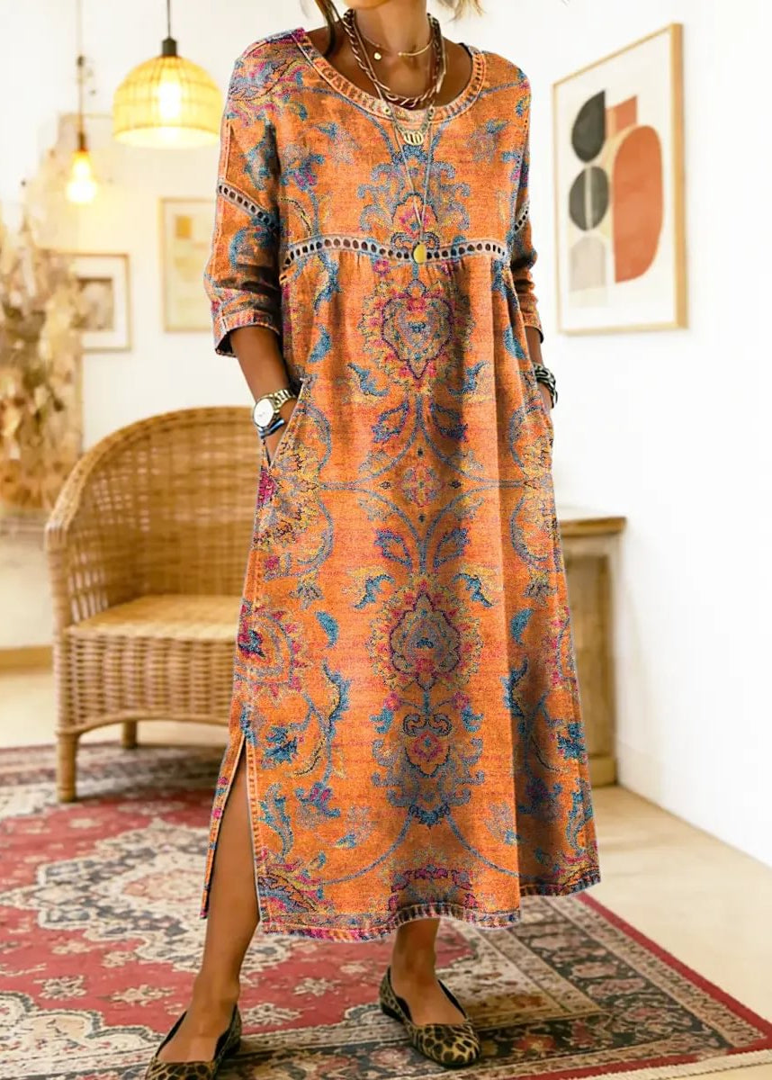 Eugénie | Robe imprimée