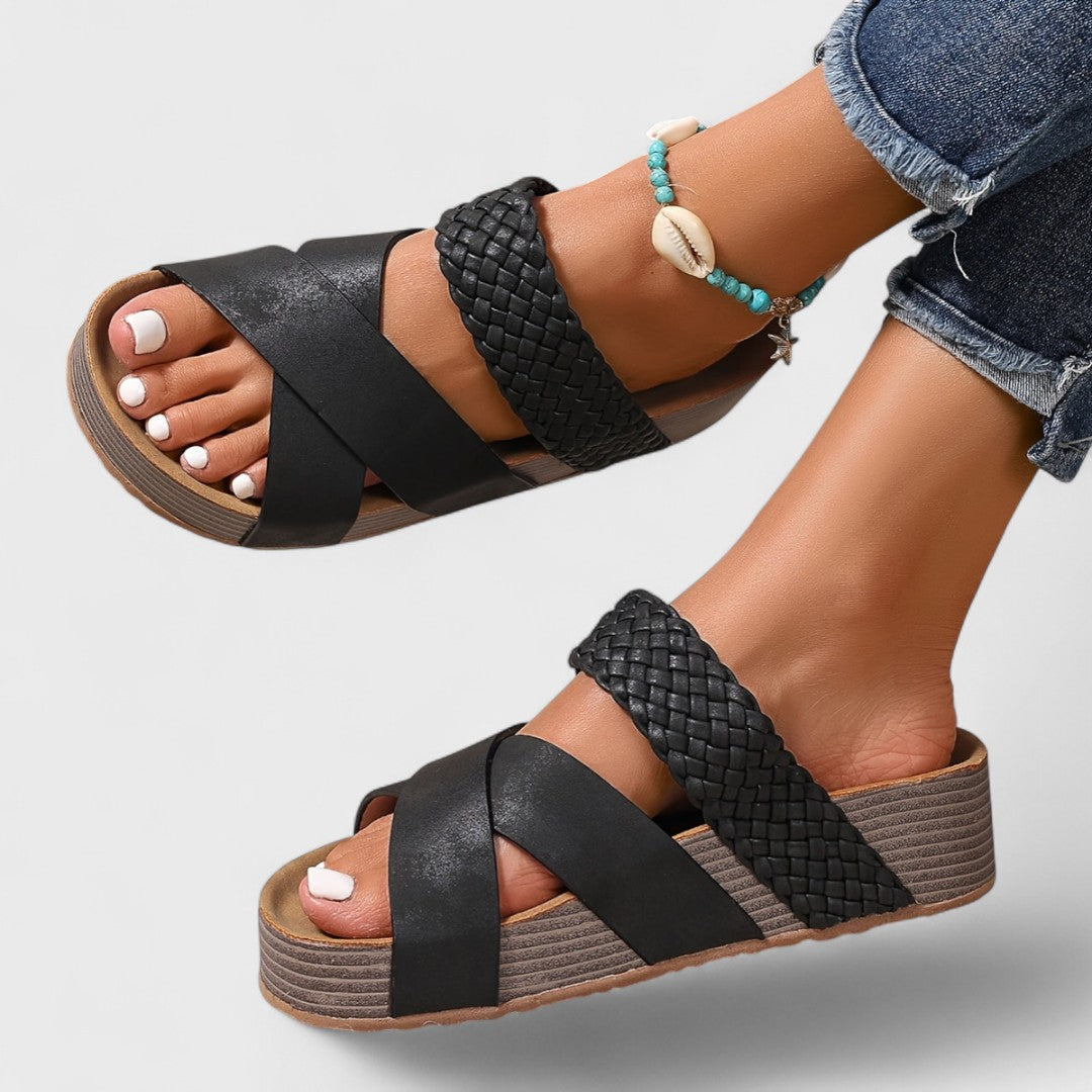 Rosetta - Sandales orthopédiques en cuir