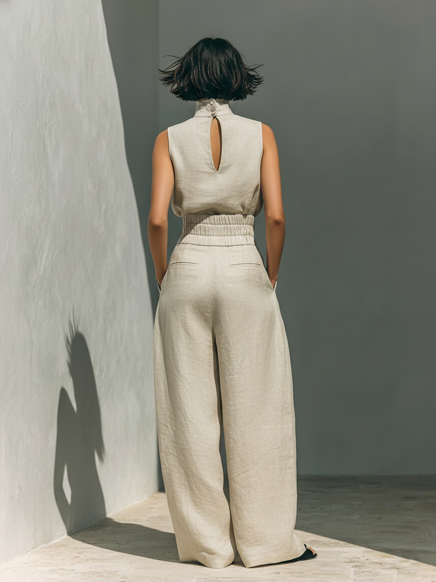 Ensemble Maria | Fraîcheur Minimaliste Deux Pièces