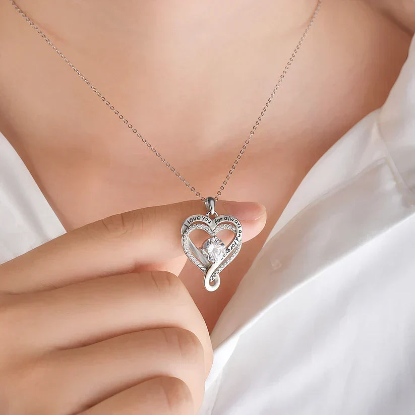 ROME | COLLIER CŒUR AVEC MESSAGE