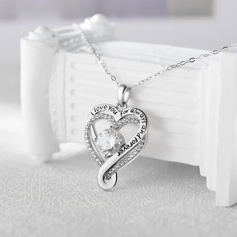 ROME | COLLIER CŒUR AVEC MESSAGE