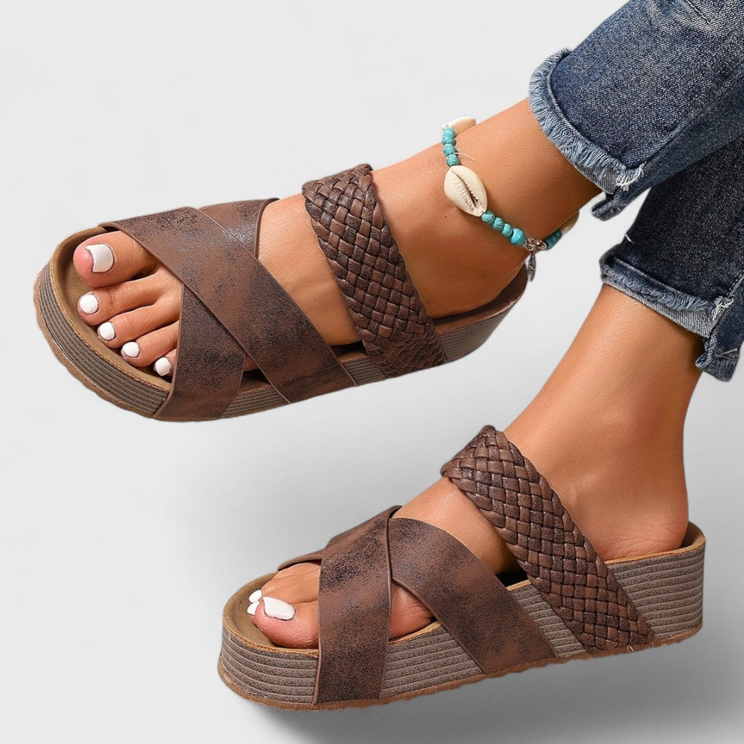 Rosetta - Sandales orthopédiques en cuir