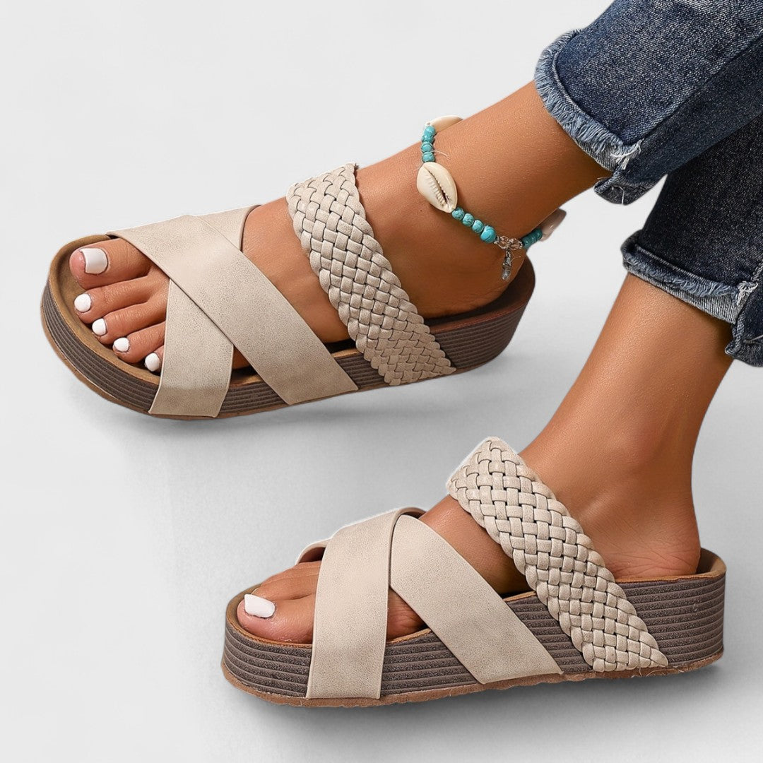 Rosetta - Sandales orthopédiques en cuir