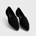 Mocassins orthopédiques en cuir pour femme – Semelle antidérapante