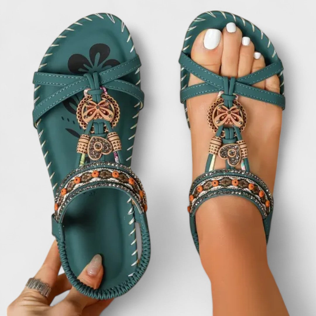 Sandale Orthopédique Femme Comfort+ Avec Semelle Antidérapante
